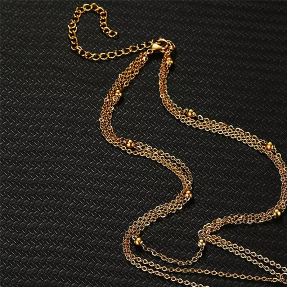 ๐โจ Crescent Layer Necklace - Picture 3 of 4